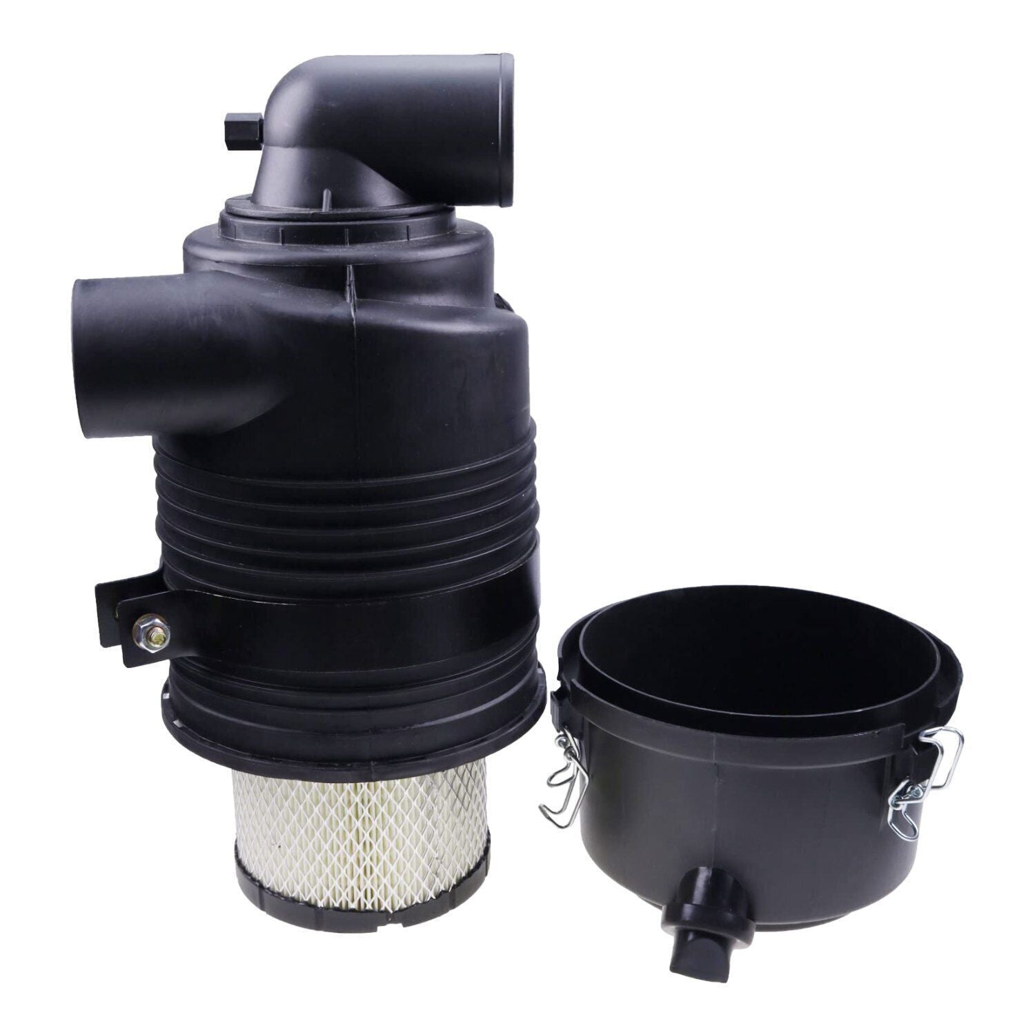 6673892+6666375 Air Filter&Housing Assembly Fit Bobcat Skid Steer Loader 974,975