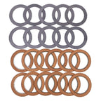 12+10 Transmission Friction & Counter Plates 445/03205 For JCB 1400B 1550B 1600B