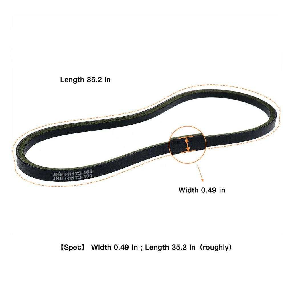 JN6-H1173-00 Belt Fit For Yamaha Golf Cart Starter G11，G16，G20，G21，G22，G27