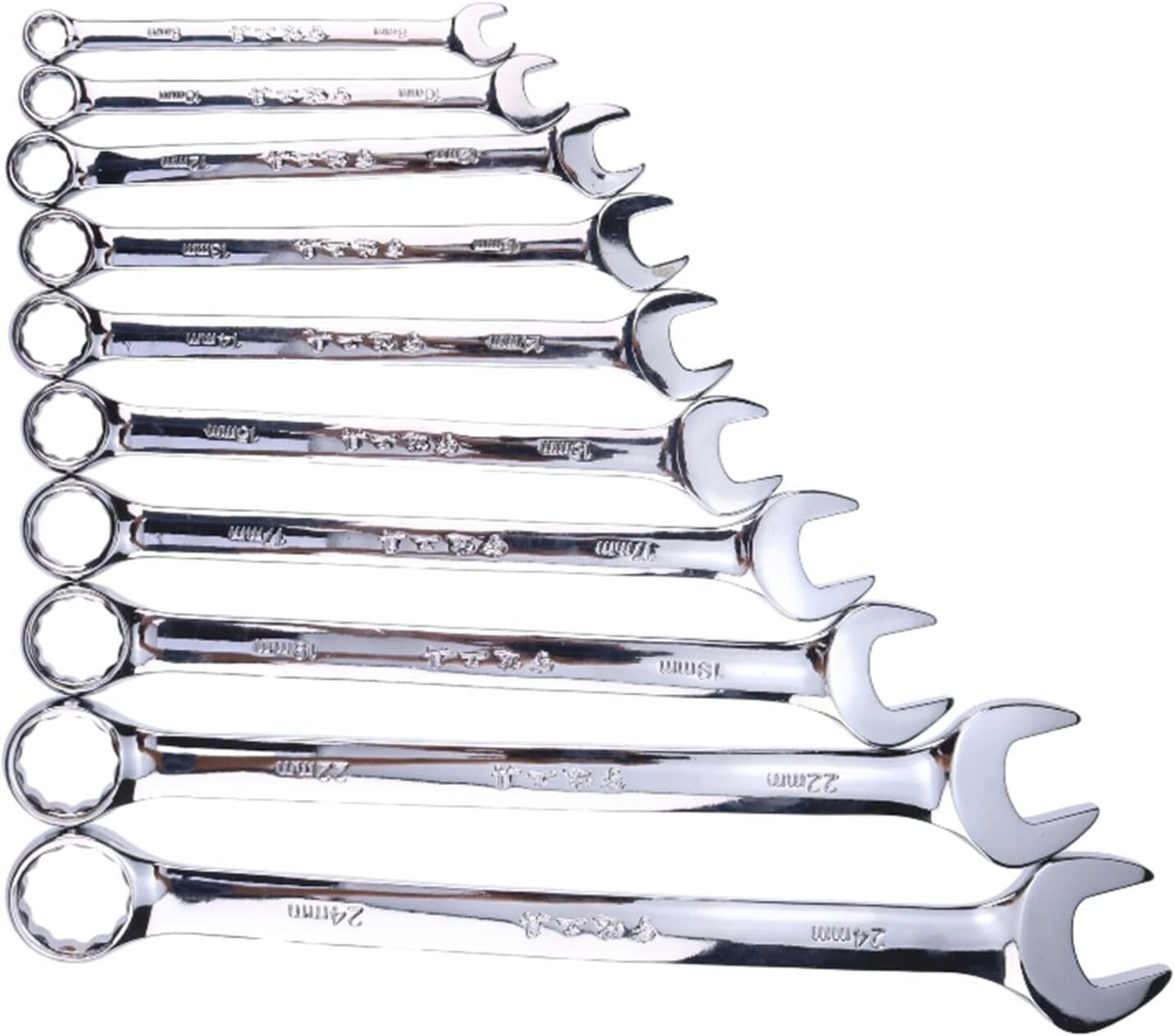 14PCS Full Polished Combination Wrench Set TY19976 for John Deere Models