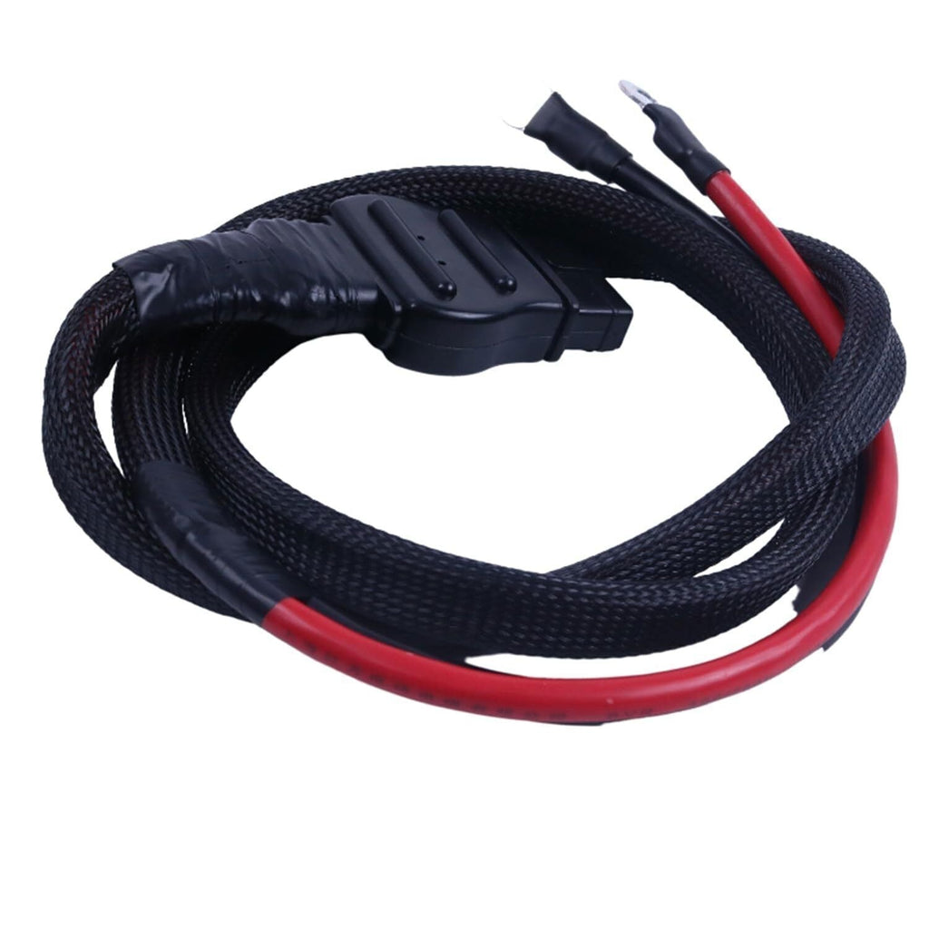 2-Pin Battery Cable Harness Kit Truck Side 61169 8274 with Plug Cover