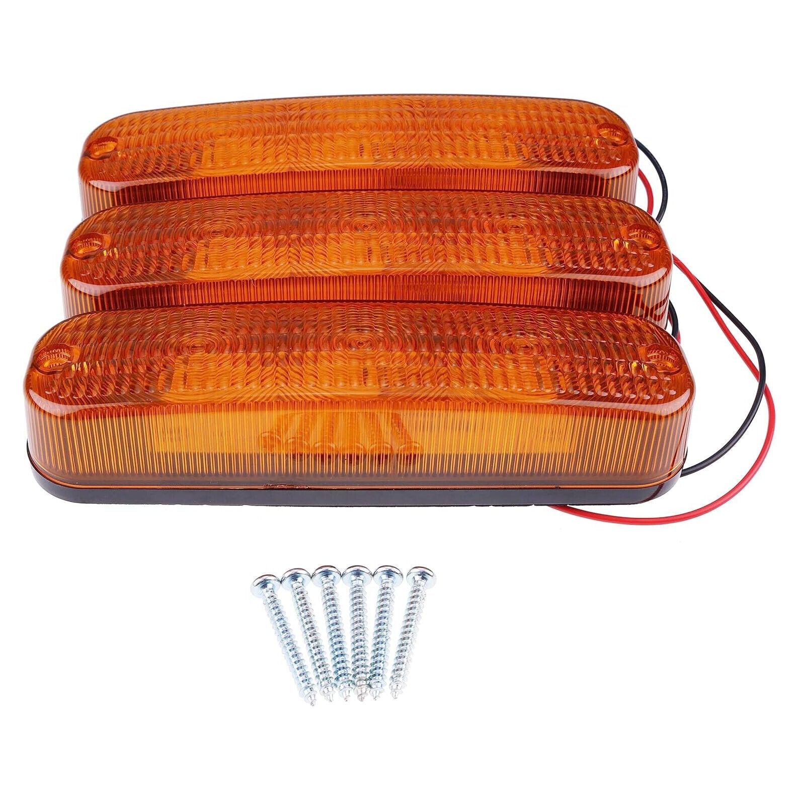 3X LED Cab Warning Light AR60250 Compatible with John Deere Tractor 2030 2630