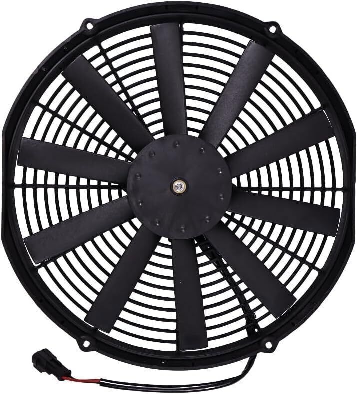 12V 1274 CFM Puller Fan 30101509 with 10 14In Straight Blade