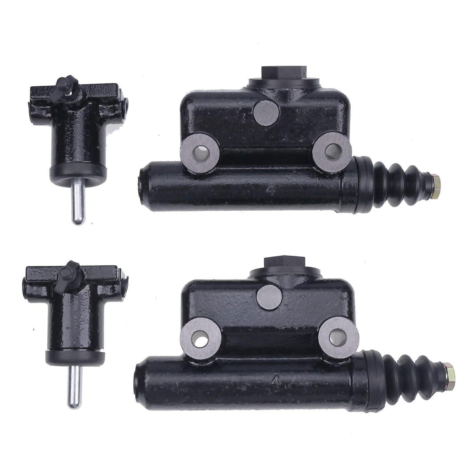 2X L25419 Brake Master & Slave Cylinder Kits Compatible with Case 430 470 480