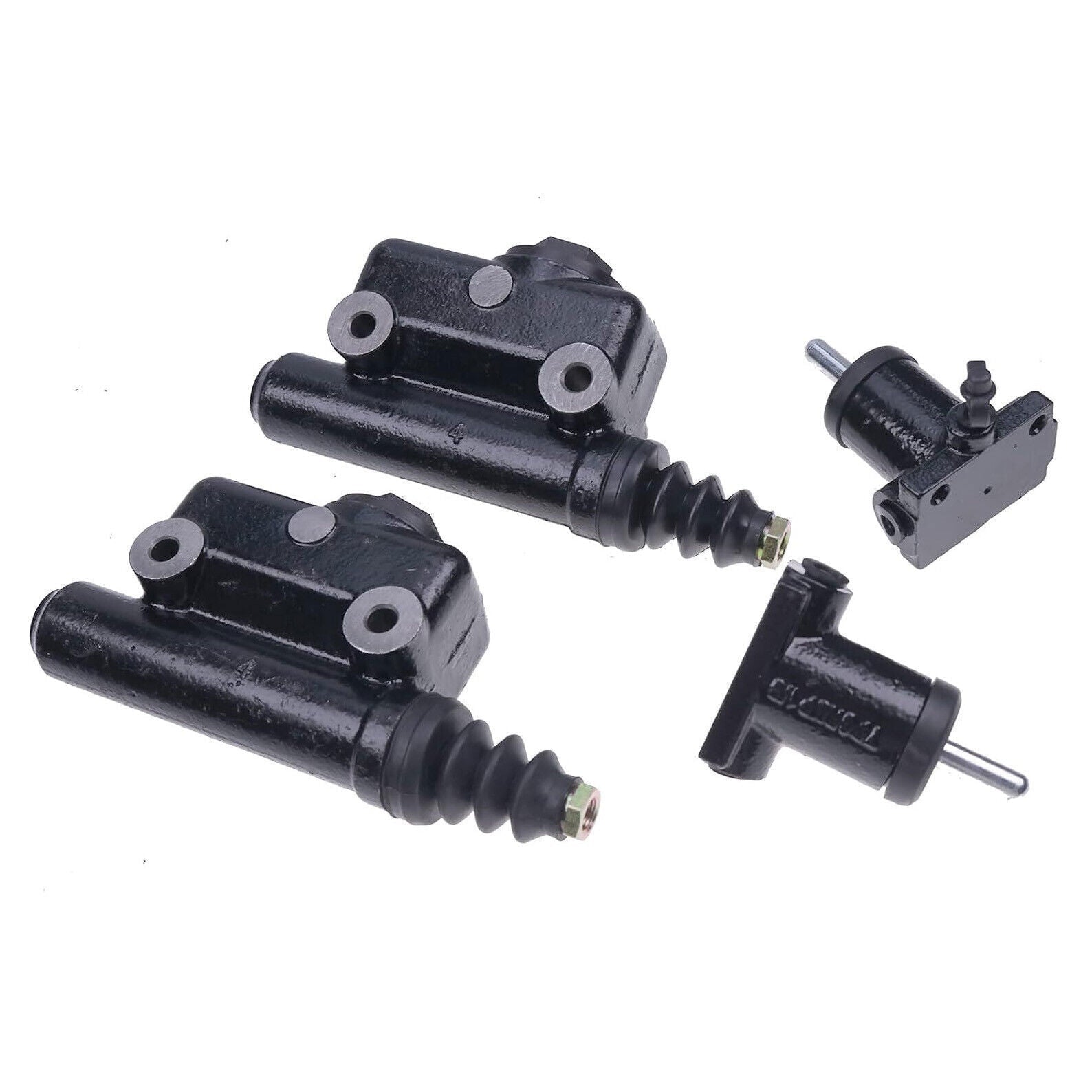 2X L25419 Brake Master & Slave Cylinder Kits Compatible with Case 430 470 480