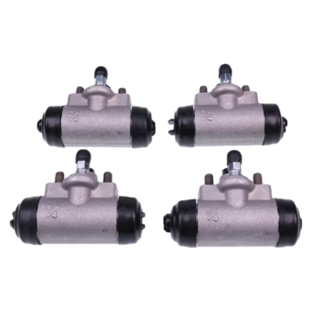 4PCS Rear Wheel Brake Cylinder 43092-1053 For Kawasaki Mule 4000 4010 3000 3010