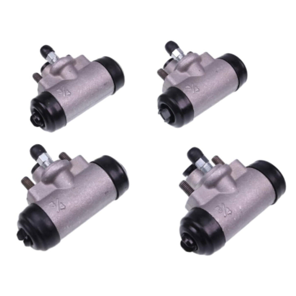 4PCS Rear Wheel Brake Cylinder 43092-1053 For Kawasaki Mule 4000 4010 3000 3010