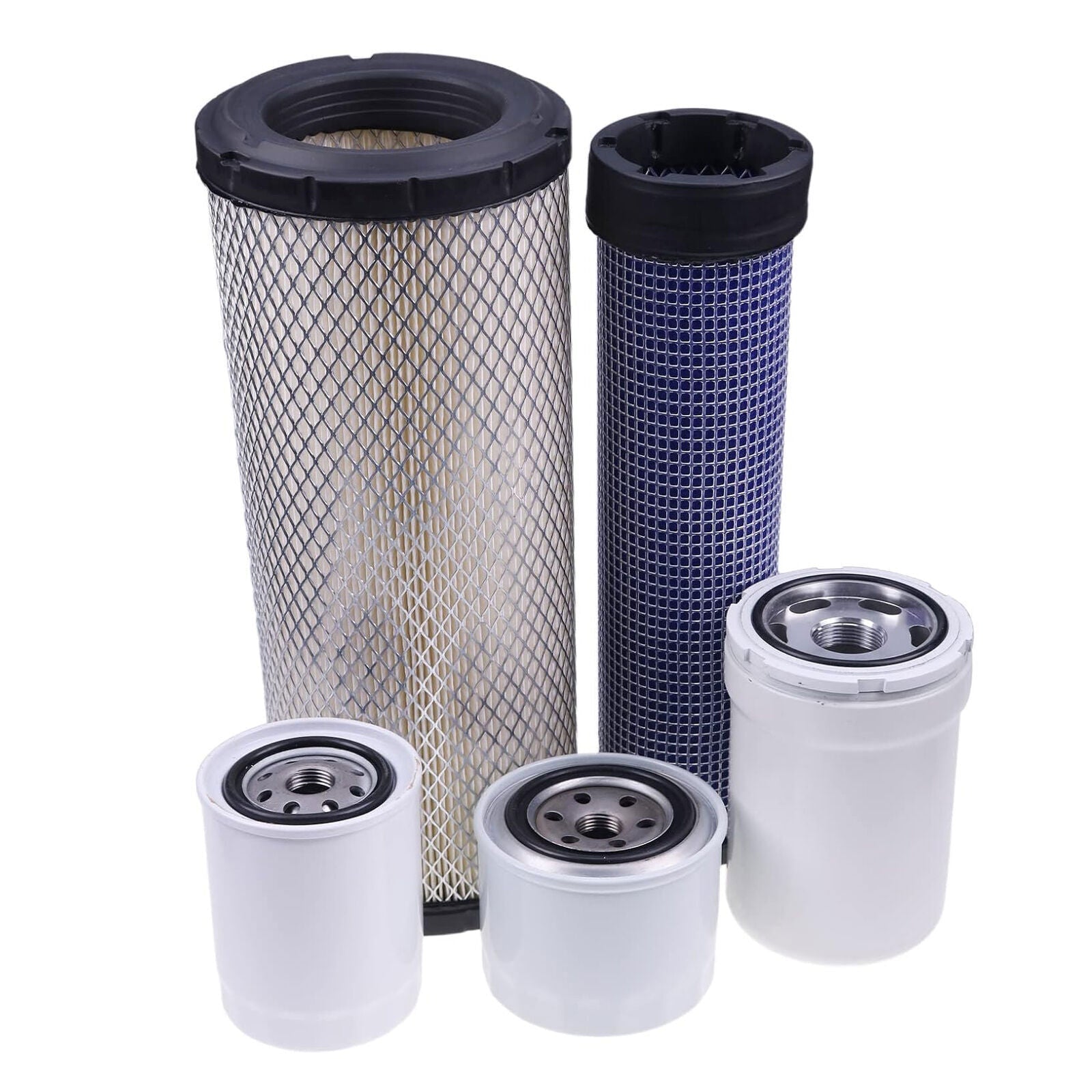 Filter Kit HH1C0-32430 Compatible with Kubota SVL75-2