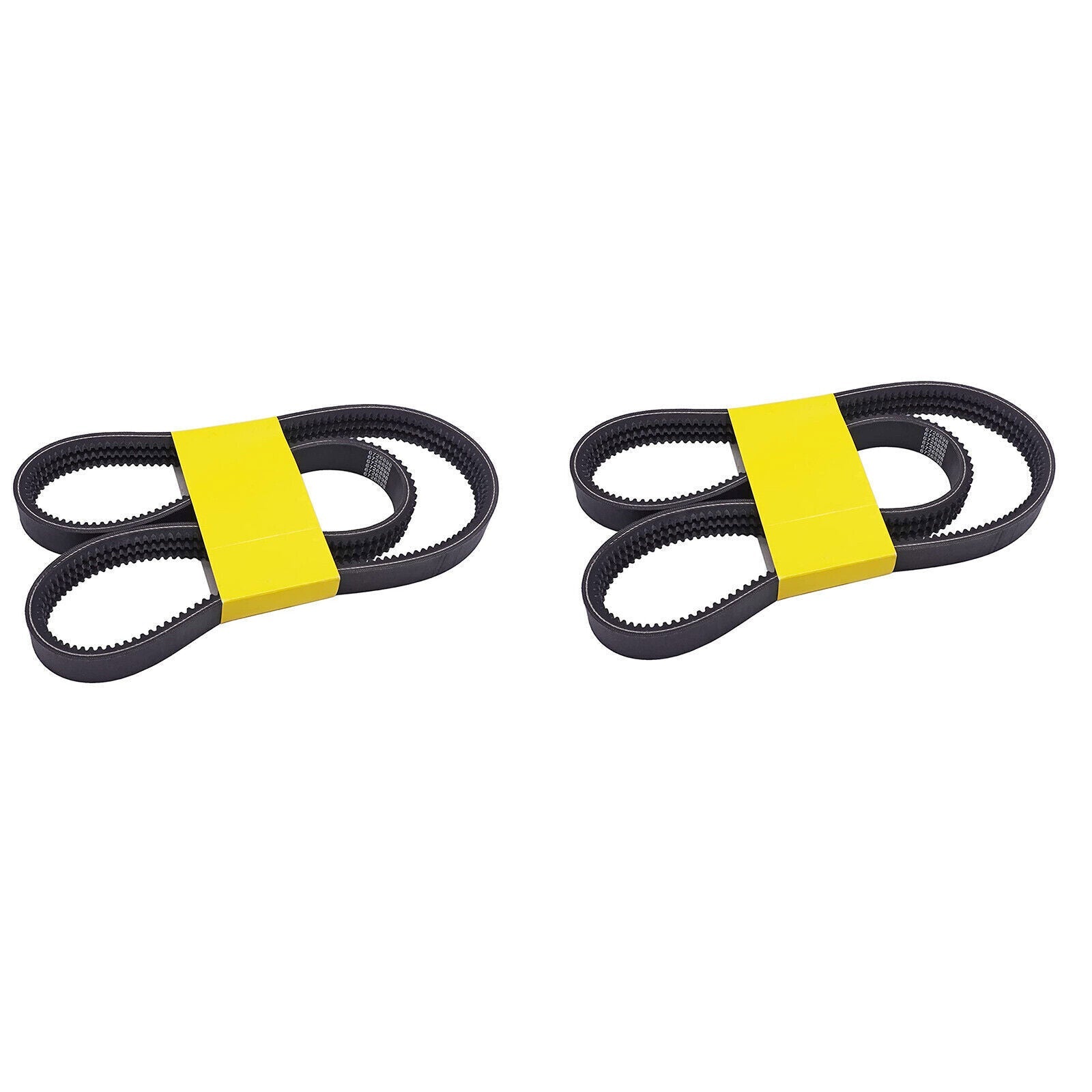 2X  6726898 3 Groove  Drive Belt for Bobcat 753 763 773 S150 S160 S175 S185 T180