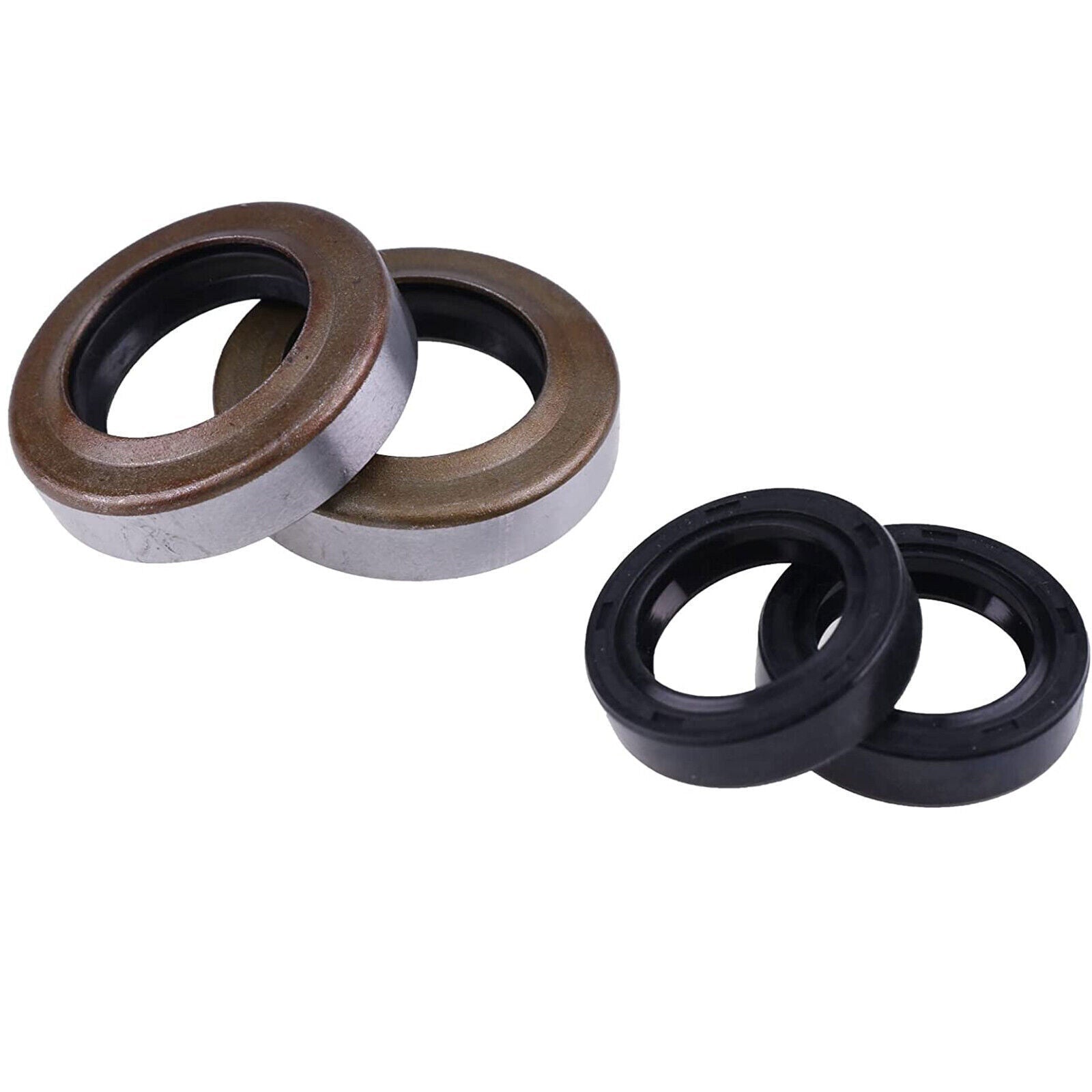 2X Tiller Wheel Axle & Tine Oil Seals GW-9602 GW9601 For Troy Bilt Horse Tillers