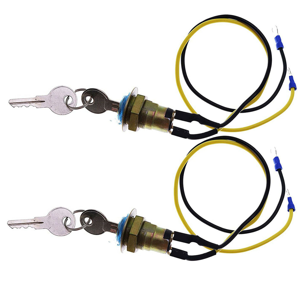 2X 8N3679C Ignition Switch With 2 keys For Ford 501 600 601 700 1821 801 900 2N
