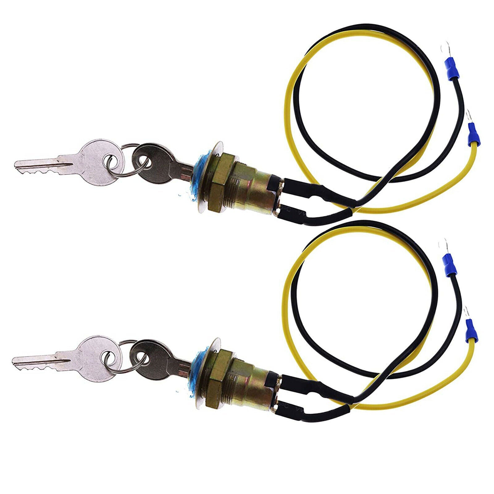 2X 8N3679C Ignition Switch With 2 keys For Ford 501 600 601 700 1821 801 900 2N