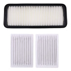 New 3PCS Cabin Air Filter Kit 6A671-75090 T1855-71600 For Kubota 014520-0804
