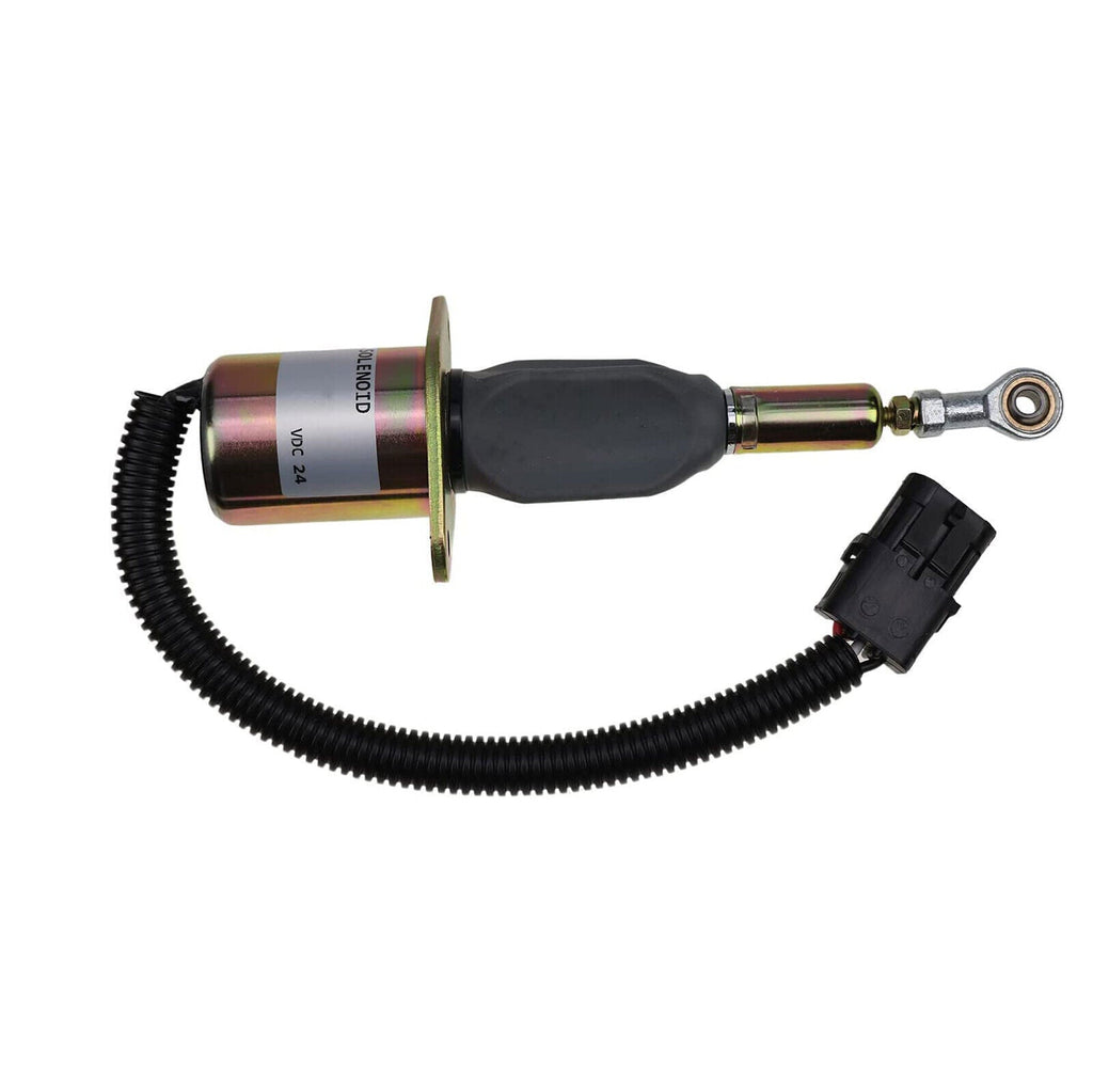 New Fuel Shutoff Solenoid FS30E-24 6742-01-0330 For  Komatsu PC360-7 Case 8940