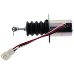 Fuel ShutOff Solenoid 119629-66801 For John Deere Tractor 670 770 870 970 1070