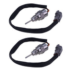 2PCS Temperature Sensor 106-0735 For Caterpillar 631D, 631E, 631G, 633E II, 637E