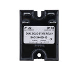 New Dual Solid State Relay Turn On SSR 4-15VDC Input 280VAC 40A D2440D-10