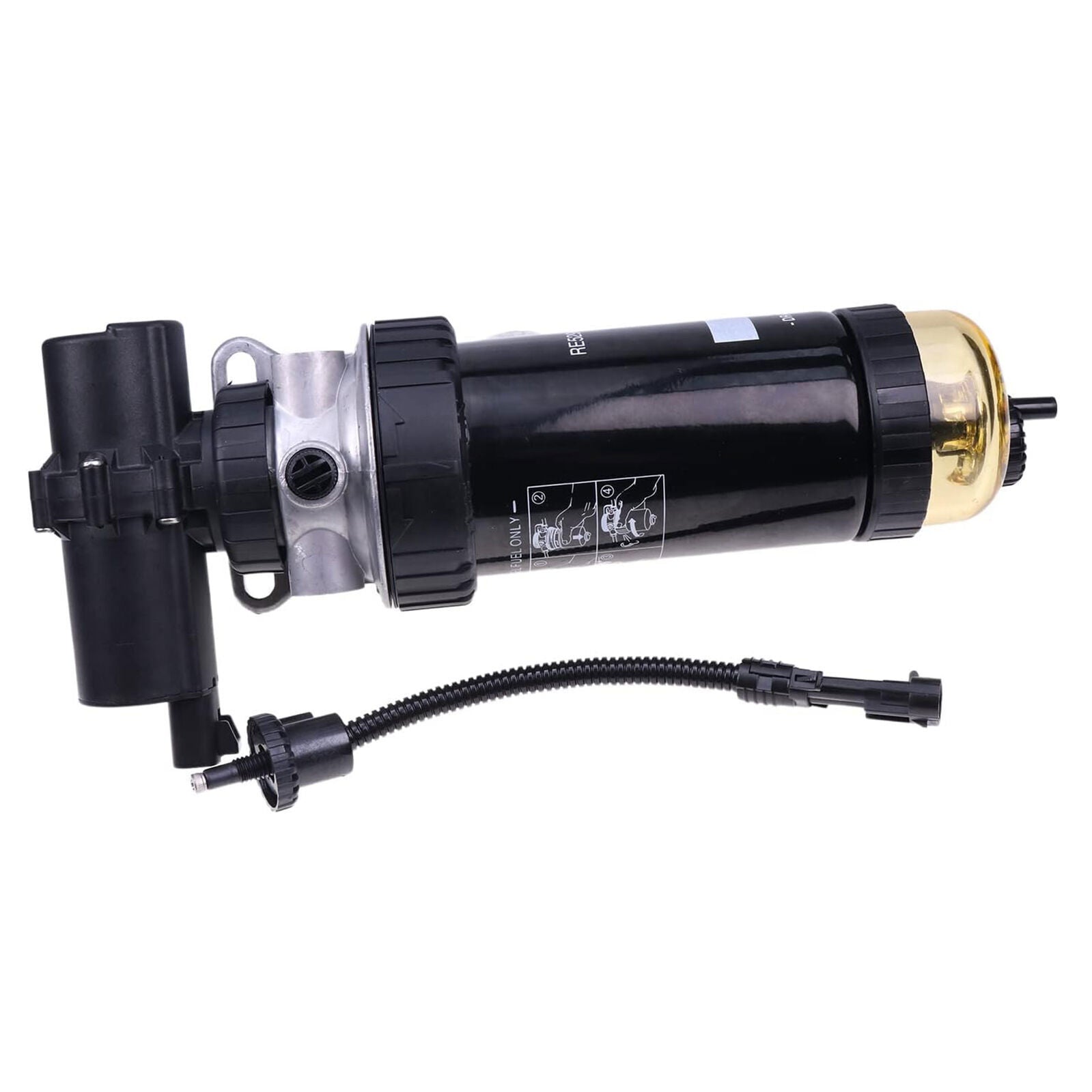 RE559944 Fuel Pump & Fuel Filter Assembly For John Deere 320 6420 7630 7730 7815
