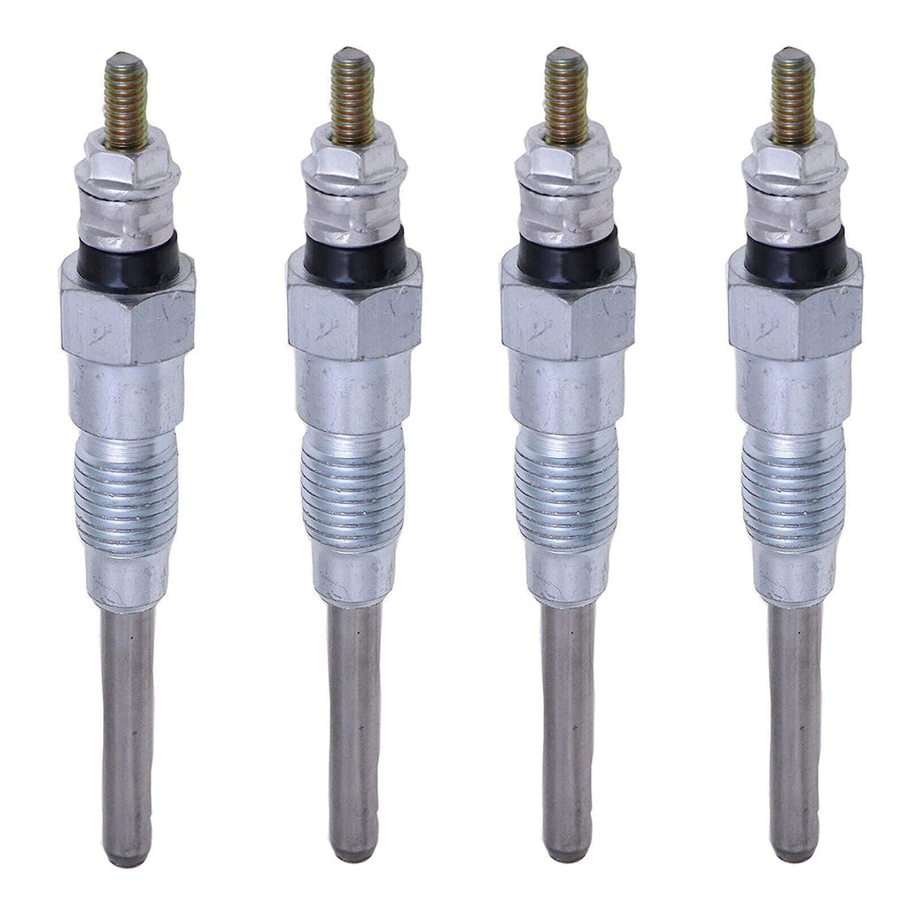 4X Glow Plug 19077-65510 For Kubota Tractor L4200DTGST L4240DT L4240GST L4240HST