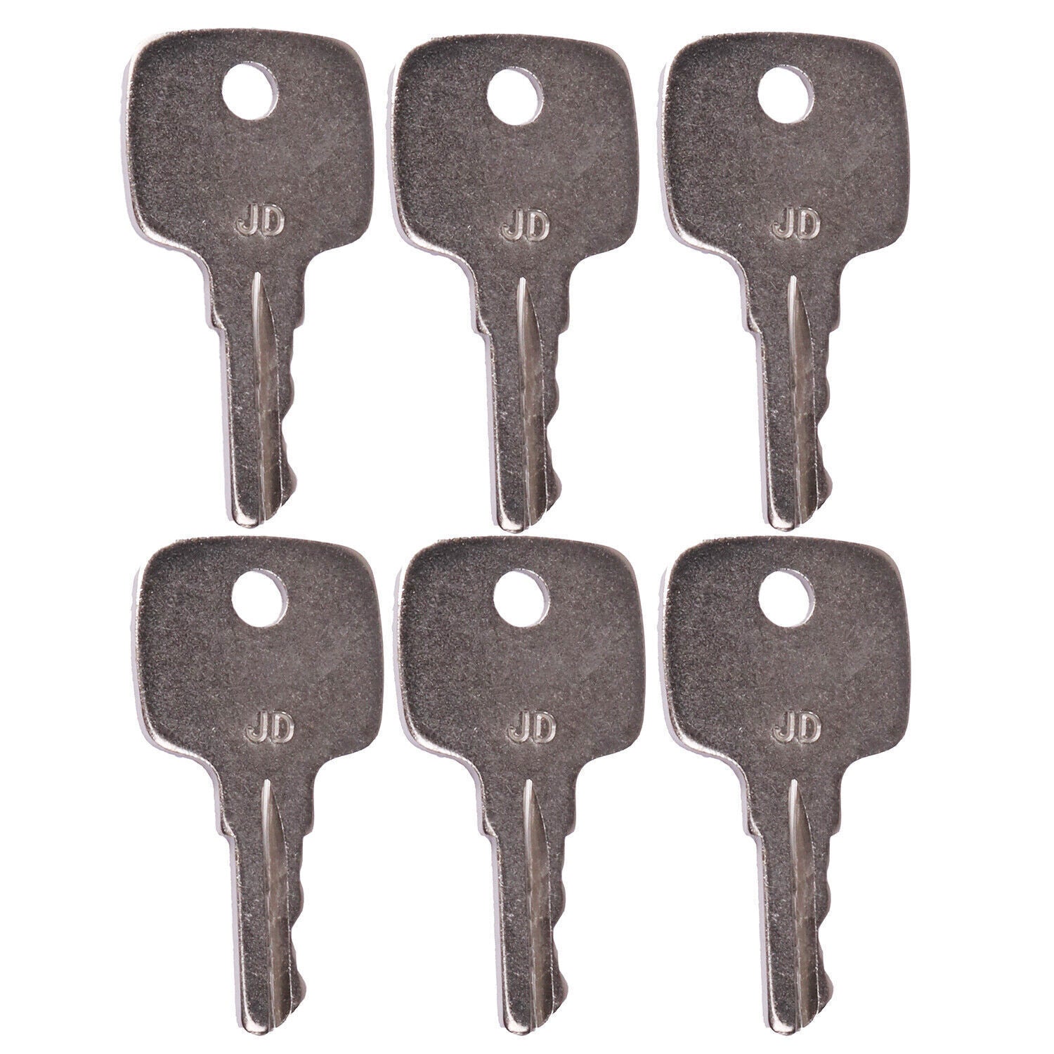 6X AR51481 Ignition Keys For John Deere Excavator 490 690D 790D 792DLC 892DLC