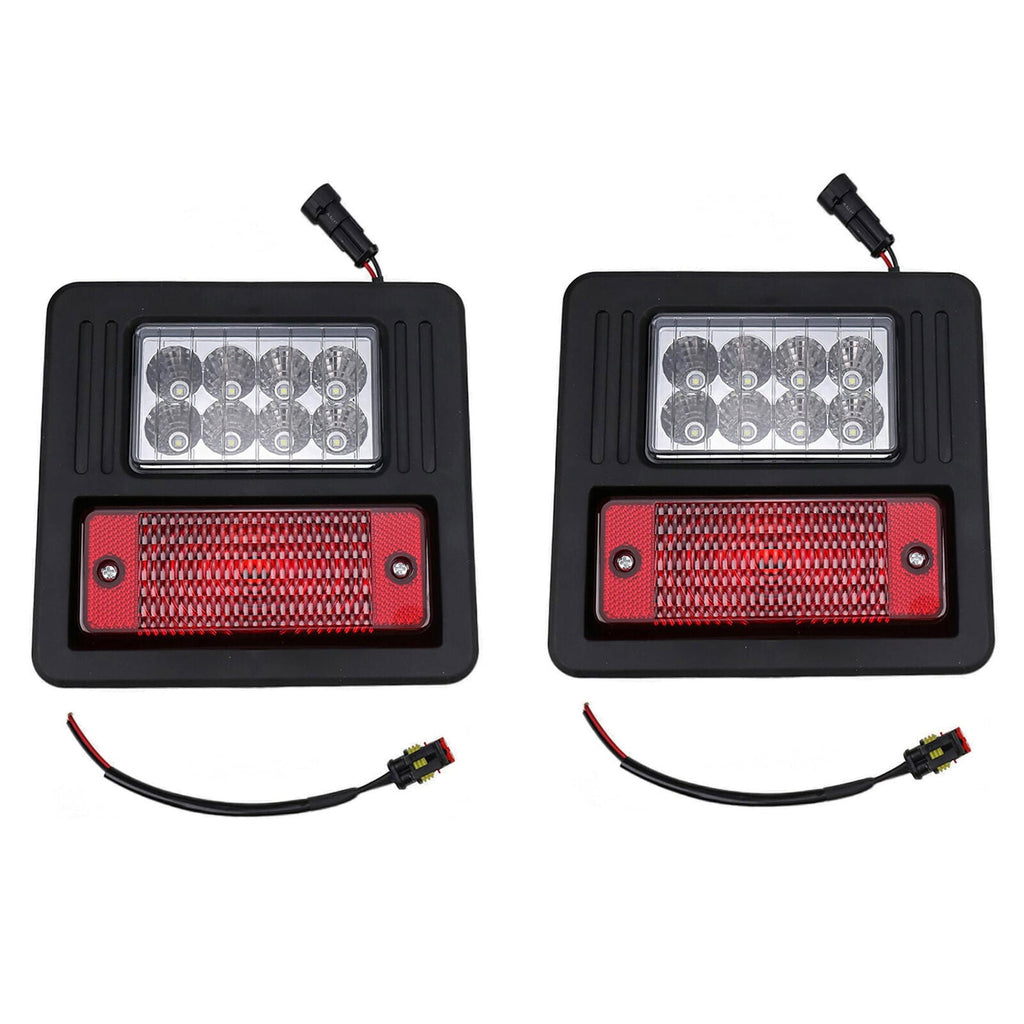 2PCS Tail Light Lamp Assembly 6670284 For Bobcat 751 753 763 773 863 873 883 963