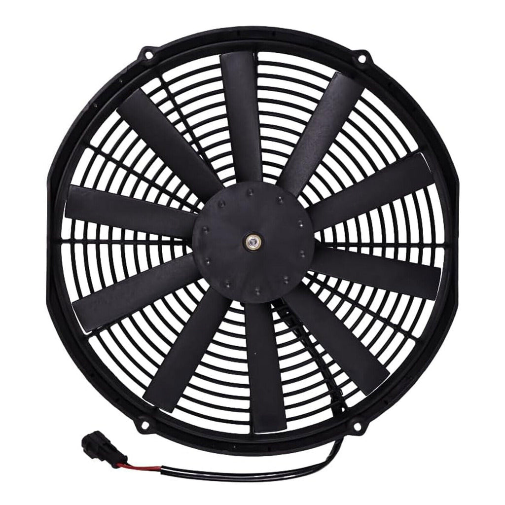 12V 1280 CFM Puller Fan 30101509 VA08-AP51/C-23A With 10 14In Straight Blade