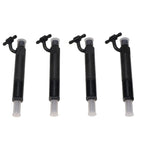 4PCS Fuel Injector 6202-13-3110 For Komatsu 4D95S 4D95LE S4D95L S6D95L SAA6D95LE