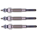 3X Glow Plug 32A66-03102 For Mitsubishi S3L S3L2 Engine Forklift Compact Tractor
