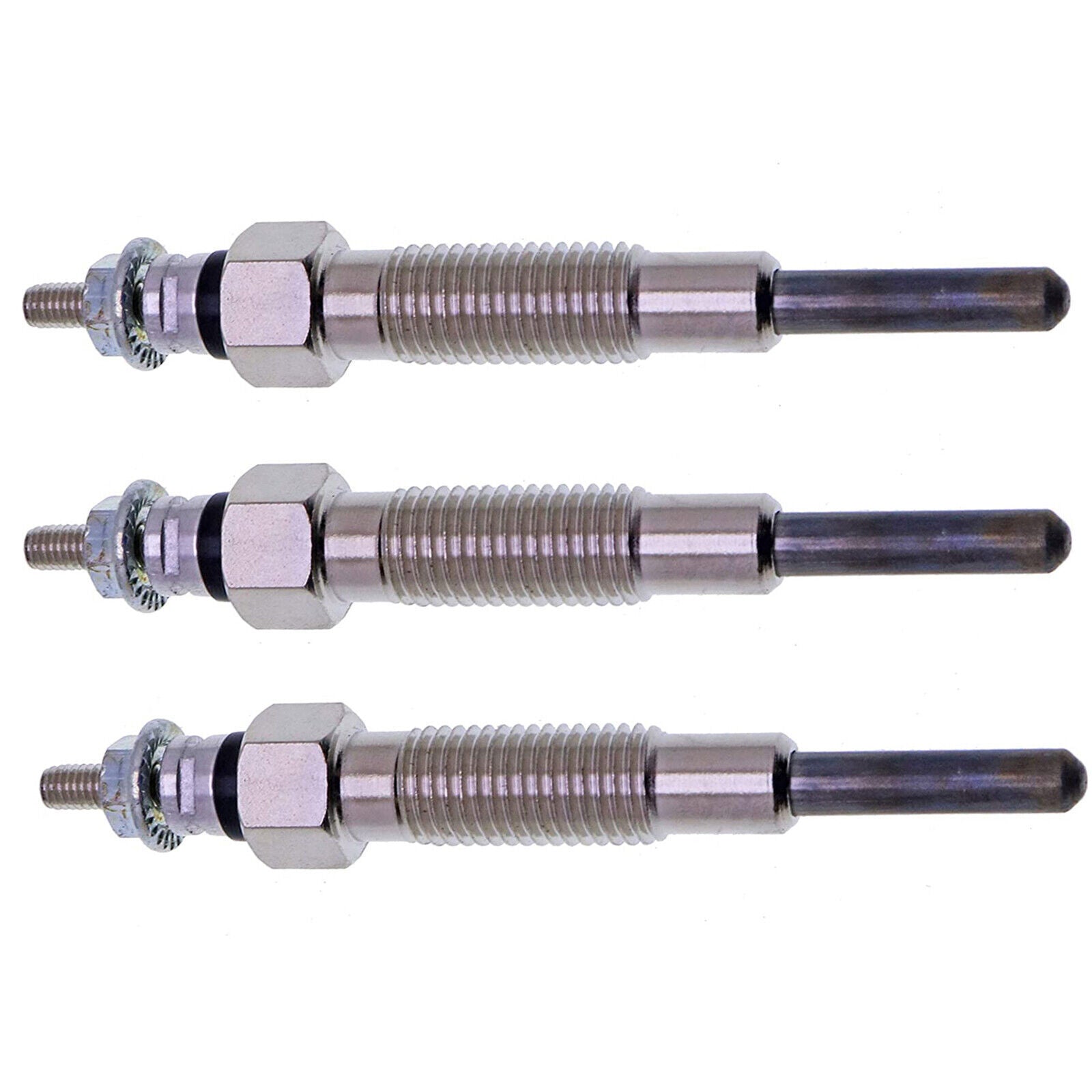 3X Glow Plug 32A66-03102 For Mitsubishi S3L S3L2 Engine Forklift Compact Tractor