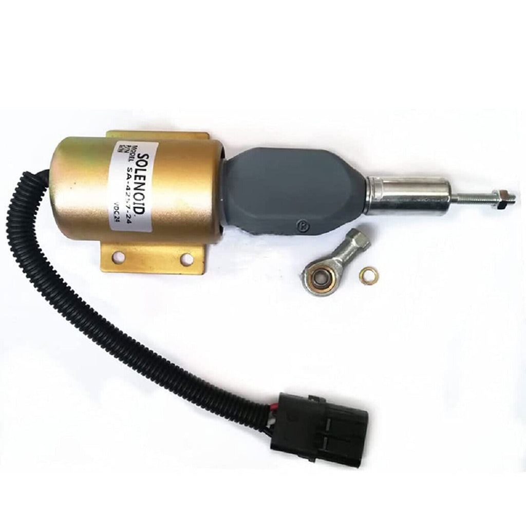 Fuel Shutoff Solenoid Valve RE502474 For John Deere 4710 460D 540G 548G 640G