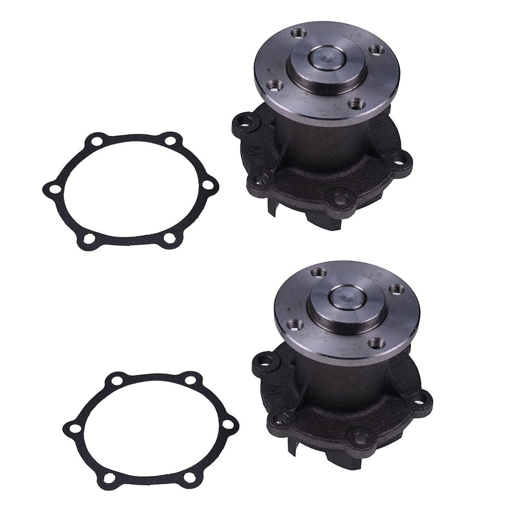 2X Water Pump 6630541 6599948 For Bobcat Skid Steer 843 For Perkins Engine 4.154