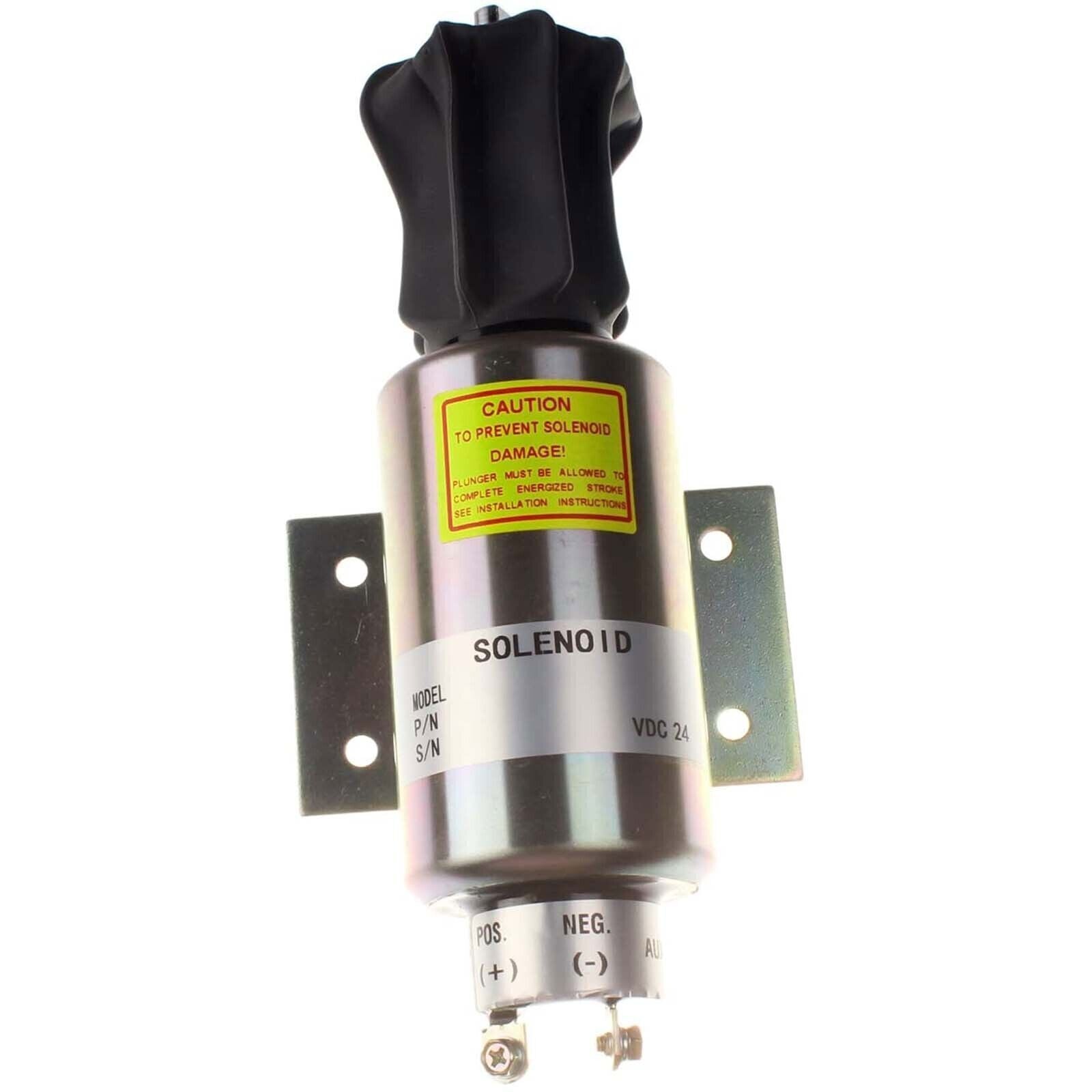 Stop Solenoid Valve 04400-08901 24V 2370-24ESU1B5S For Mitsubishi S12R S16R SR