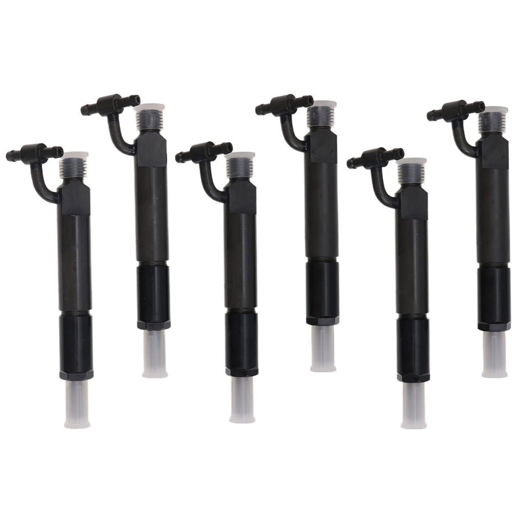 6PCS Fuel Injector 6202-13-3110 For Komatsu D20 D21 WA50 PC100 PC120 PC210 PC130