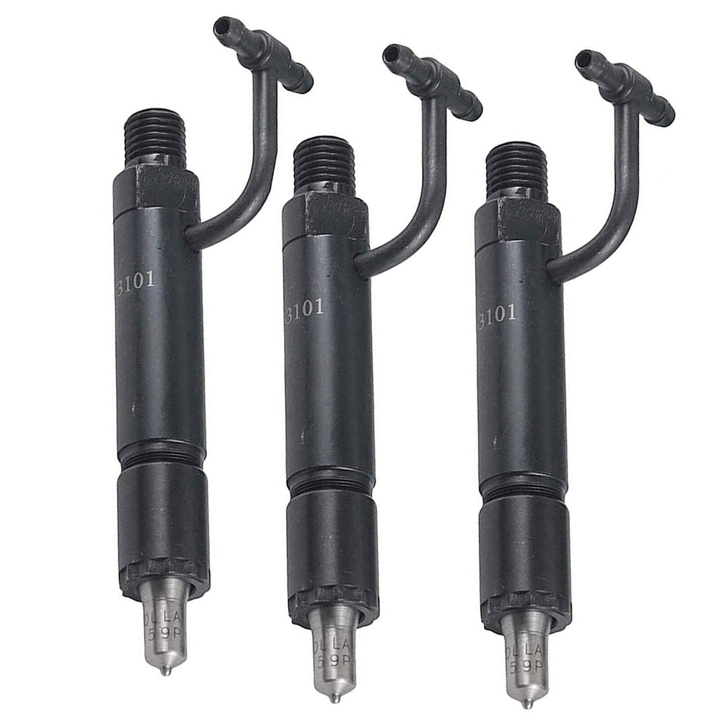 3X 729004-53101 Fuel Injector For Komatsu 3D88E S3D84 4D88E 3D84E PC30 PC35 PC40