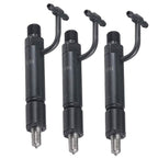 3X 729004-53101 Fuel Injector For Komatsu 3D88E S3D84 4D88E 3D84E PC30 PC35 PC40
