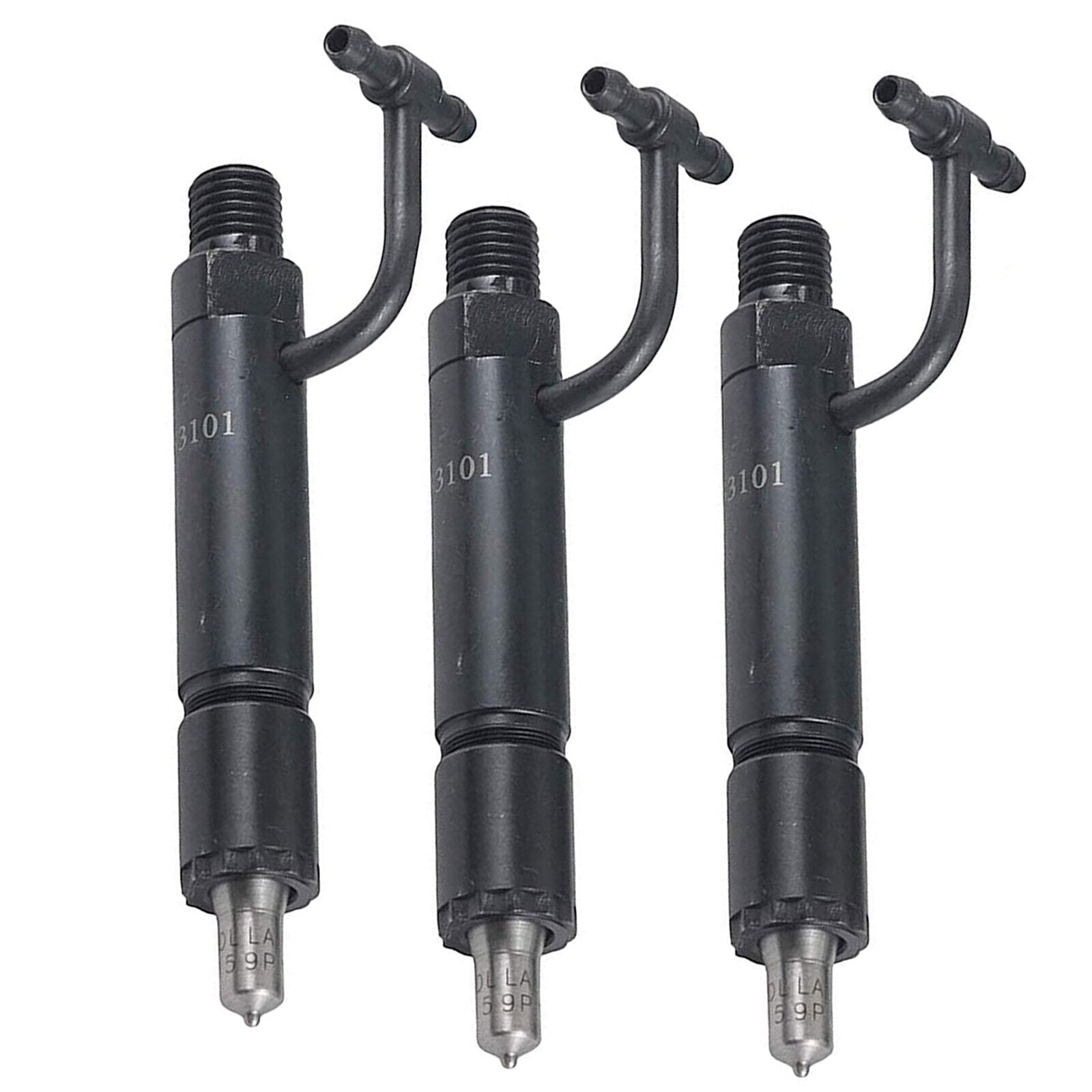 3X 729004-53101 Fuel Injector For Komatsu 3D88E S3D84 4D88E 3D84E PC30 PC35 PC40