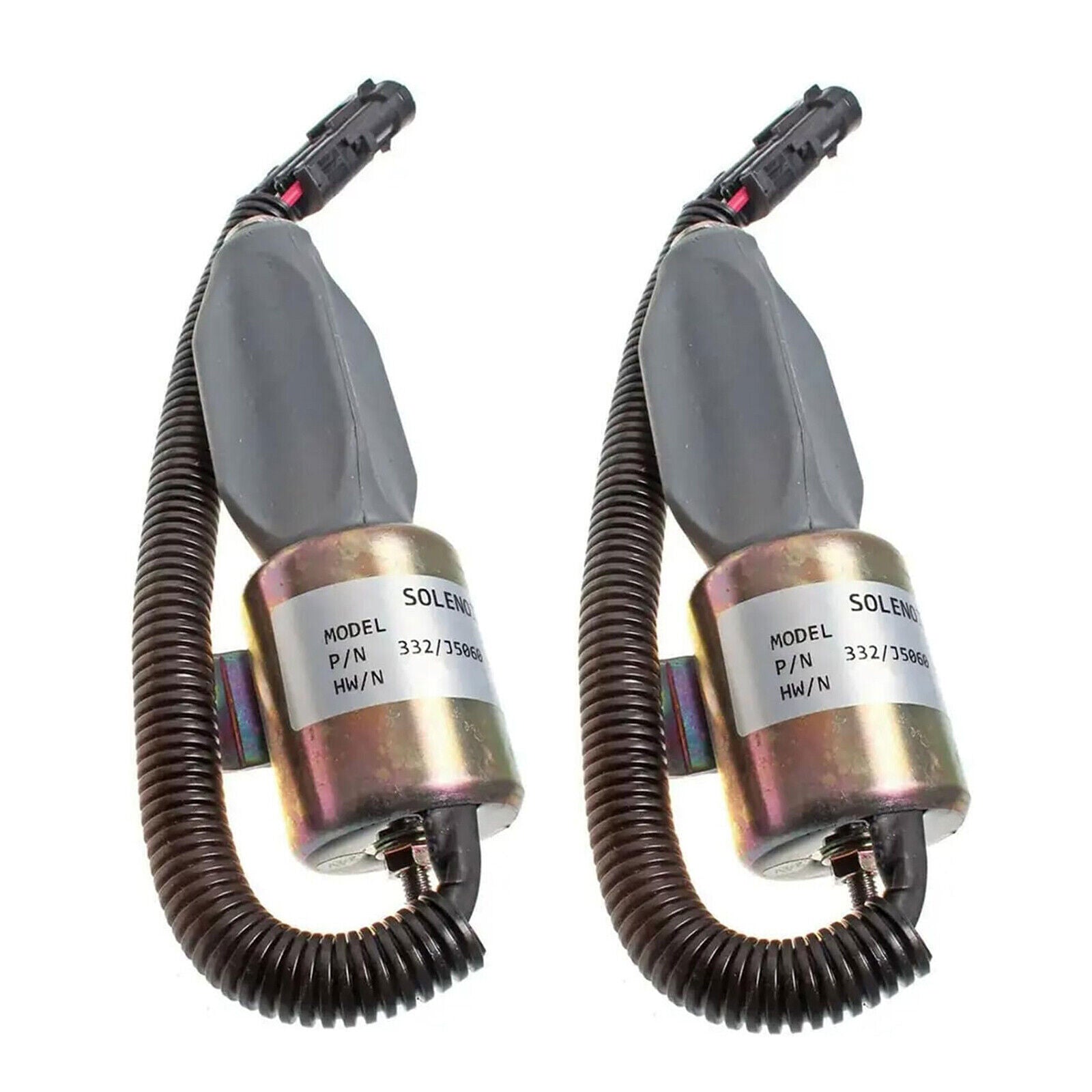 New Fuel Shut Off Stop Solenoid 332/J5060 716/30091 For JCB JS330 JS180 JZ140