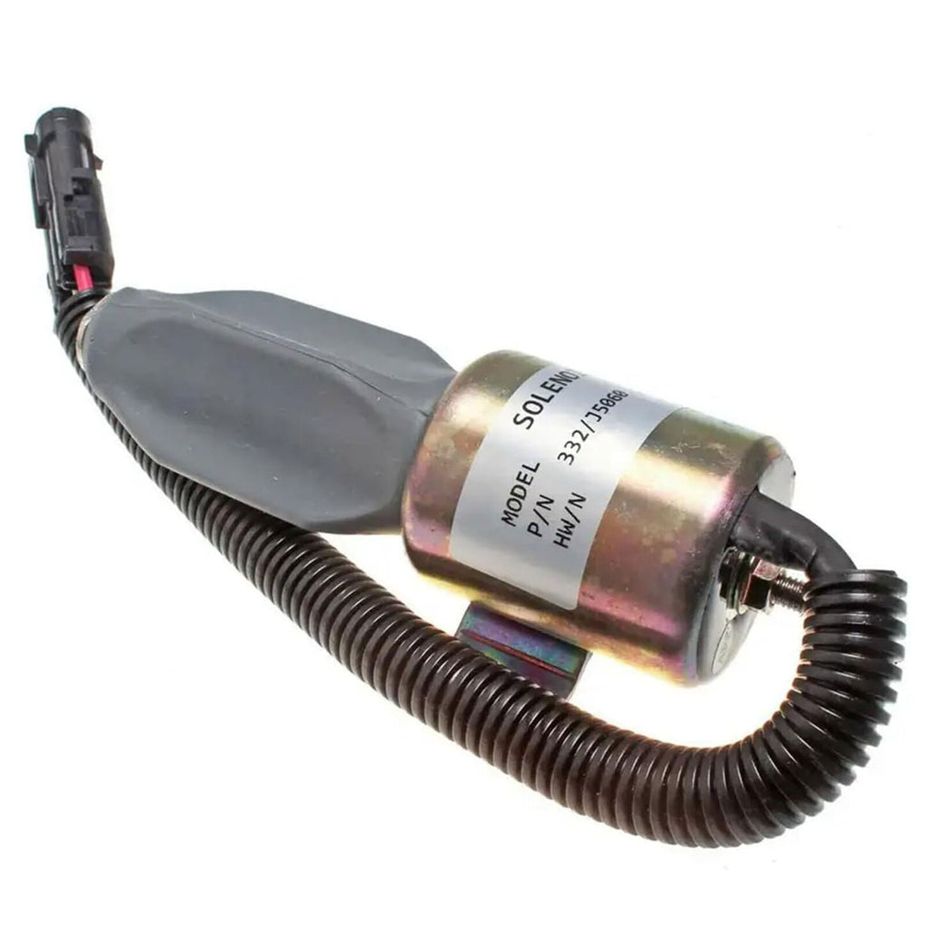 New Fuel Shut Off Stop Solenoid 332/J5060 716/30091 For JCB JS330 JS180 JZ140