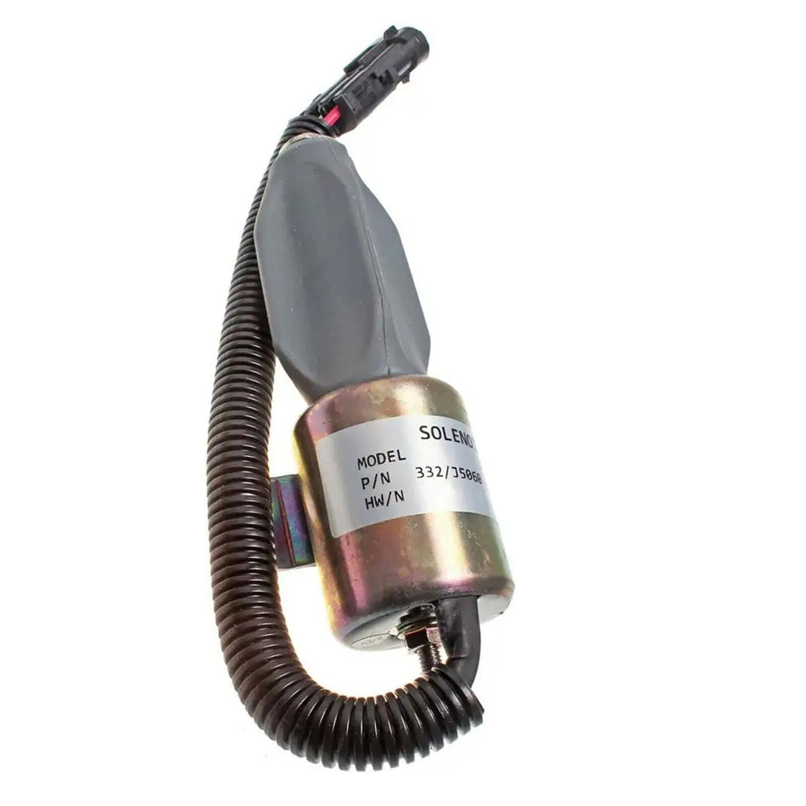 New Fuel Shut Off Stop Solenoid 332/J5060 716/30091 For JCB JS330 JS180 JZ140