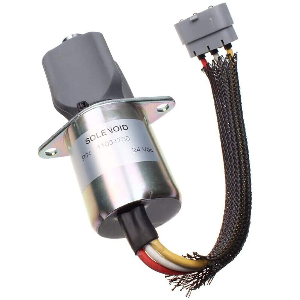 New 6785-5121 11033700 Stop Solenoid 24V for Volvo Wheel L70C L330C L70B L330C