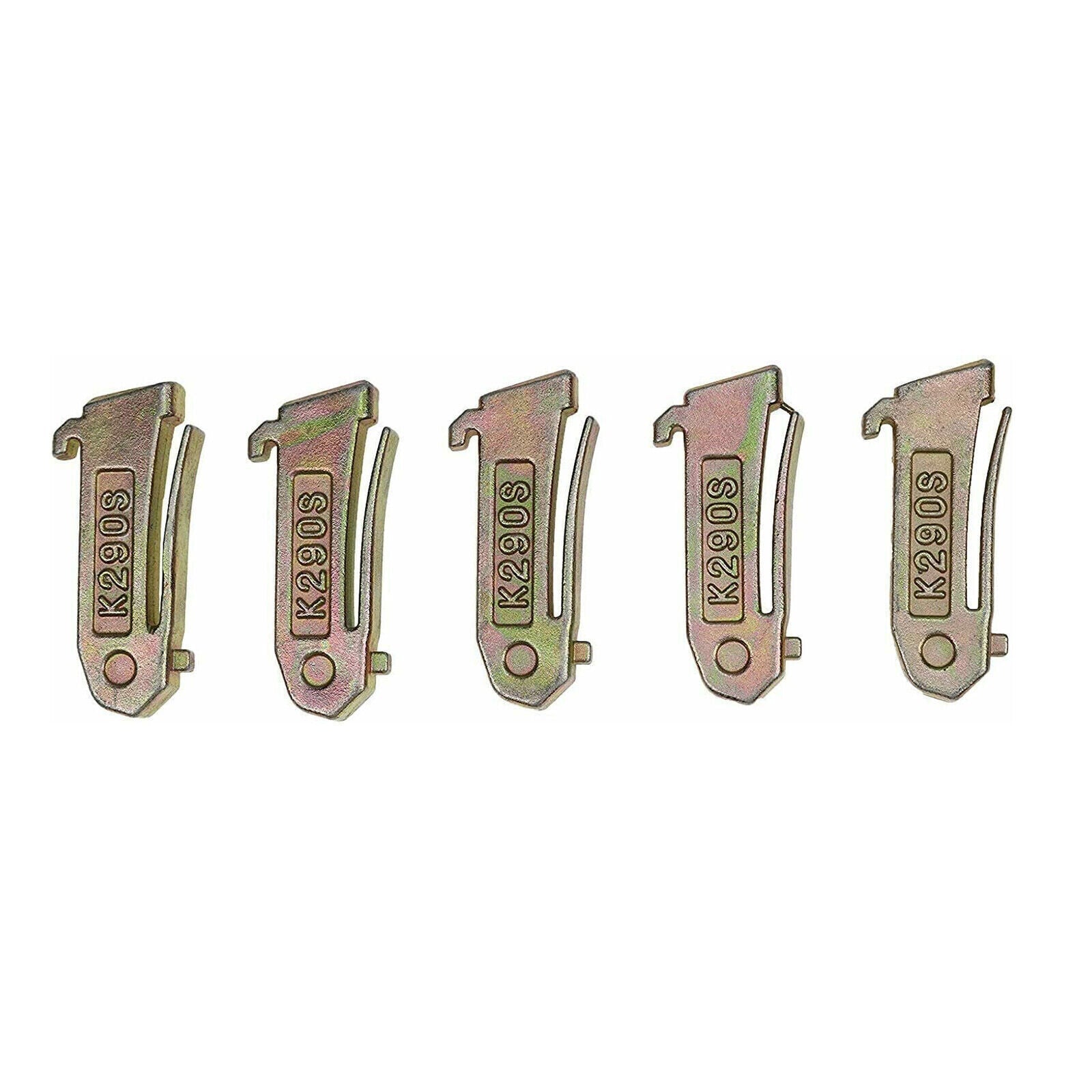 New 5PCS K290S Flex Pins for Hensley Style X290 Series Bucket Teeth and Adapters