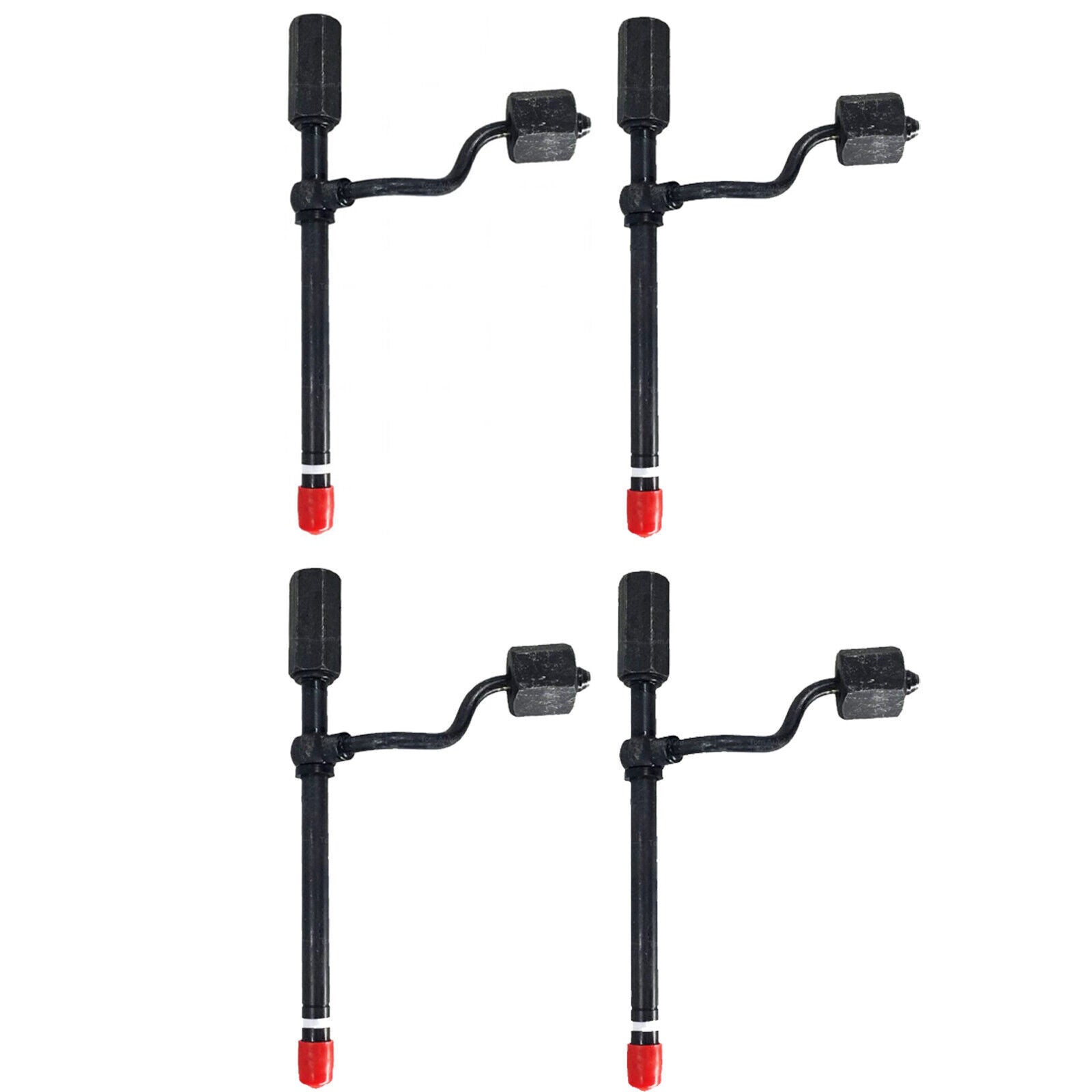 4PCS Fuel Injectors 9L6969 For D3 D3B D3C D4B D4C D4H D5C 613 613B 613C Tractors