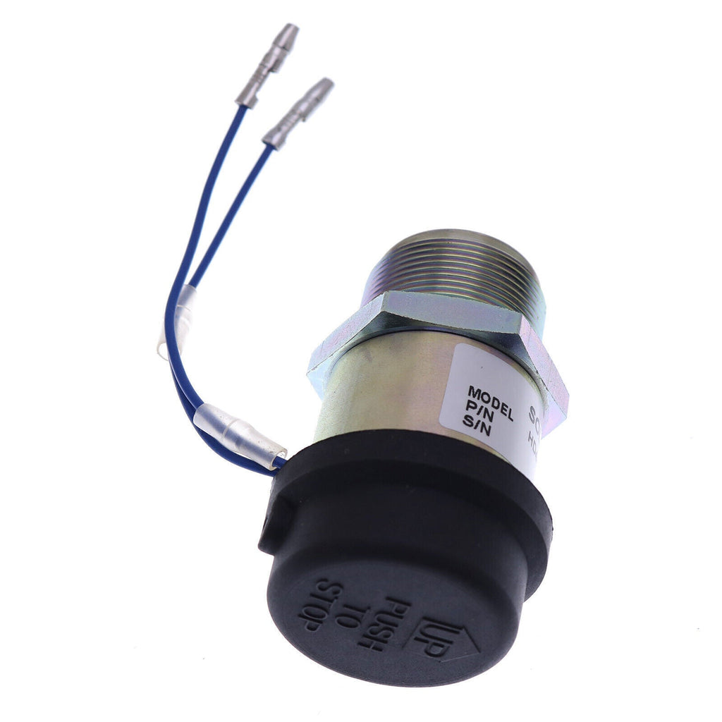 Fuel Shutoff Solenoid 30L87-00061 For Mitsubishi Engine K3B K3E K4D S3L S3L2Y1