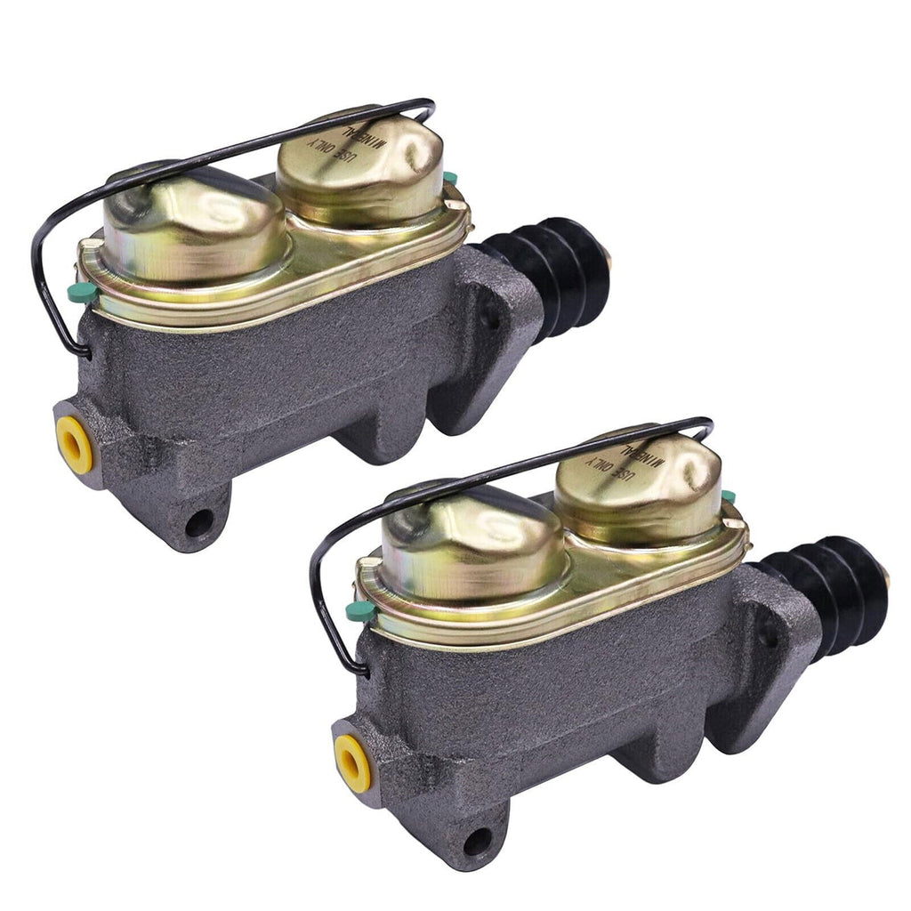 2PCS Master Cylinder D127519 For Case Backhoe 480D 480LL 580D 580E 580G 580SD