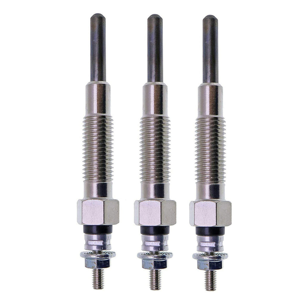 3X 32A66-03100 Glow Plug For Mitsubishi S3L S3L2 Engine Forklift Compact Tractor