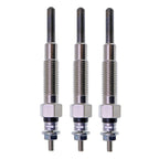 3X 32A66-03100 Glow Plug For Mitsubishi S3L S3L2 Engine Forklift Compact Tractor