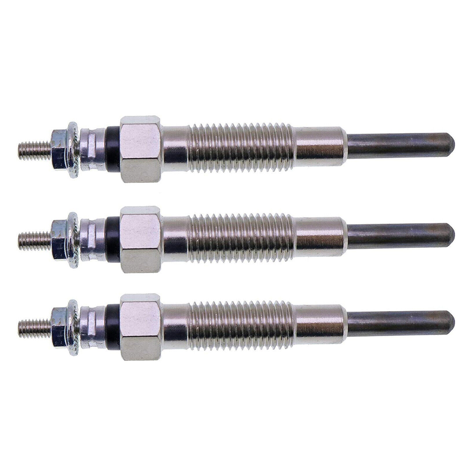 3X 32A66-03100 Glow Plug For Mitsubishi S3L S3L2 Engine Forklift Compact Tractor