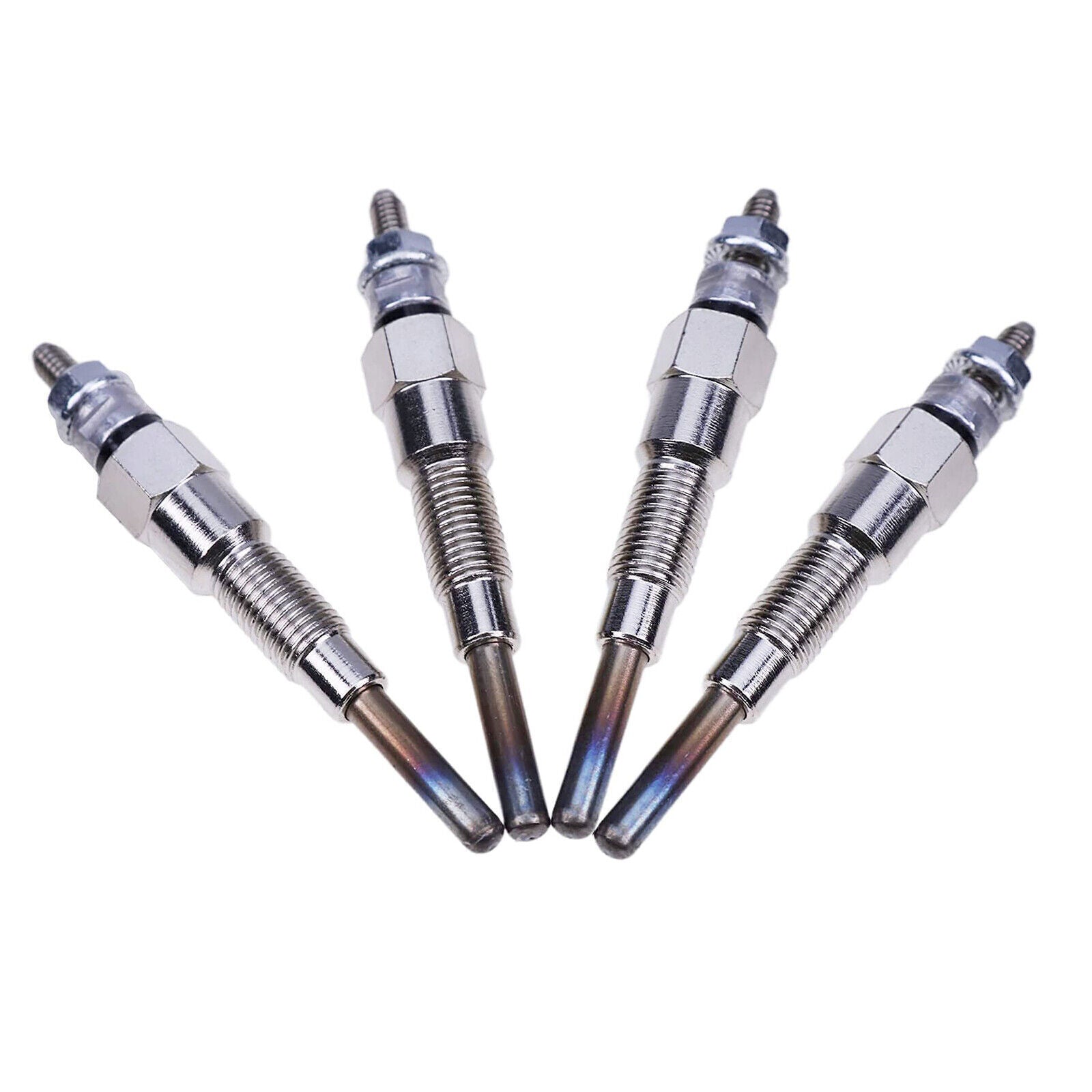 4PCS Glow Plugs 16851-65510 For Kubota B1700D, B1700E, B1700HSD, B1700HSE B2100D
