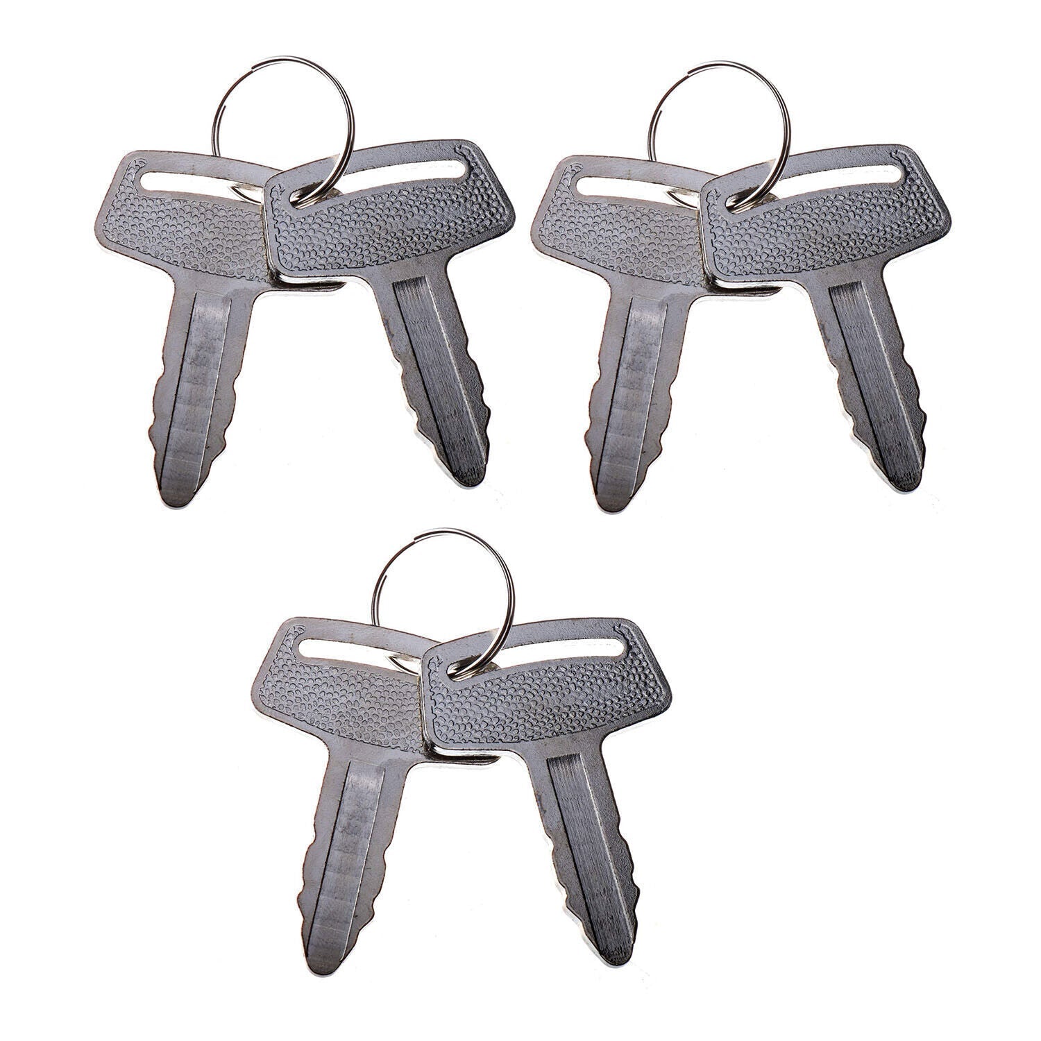 6X RC101-53630 Ignition Keys for Kubota K-008 KX101 KX121 KX151 KX61-2 KX91-2
