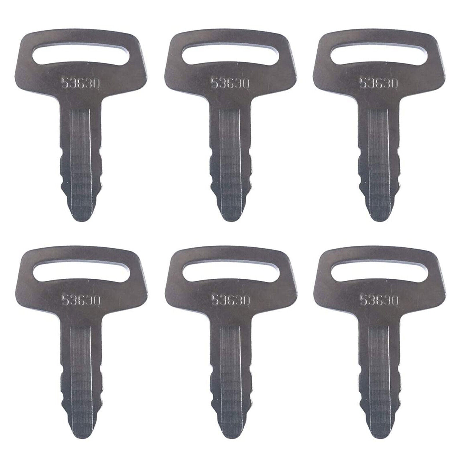 6X RC101-53630 Ignition Keys for Kubota K-008 KX101 KX121 KX151 KX61-2 KX91-2